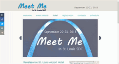 Desktop Screenshot of meetmeinstlouissdc.com